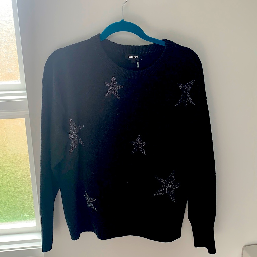 Brand New Dkny Star Sweater